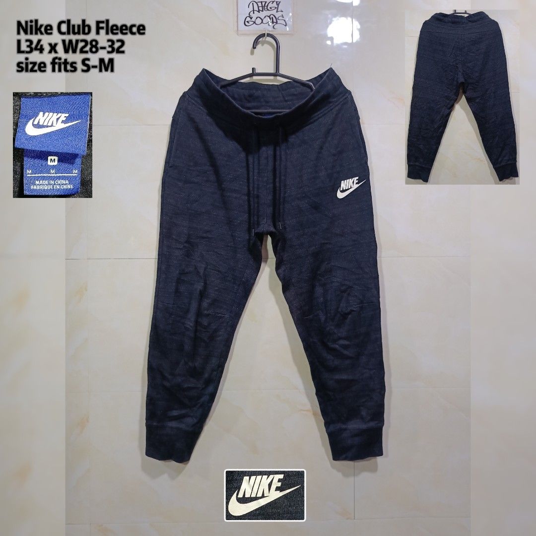 nike club fleece (Category: Joggers) located in Talisay. Submitted by burdagz13 (Listing ID 1470970951, Image 1). Description: condition: good as new colorrate: 10-10 issue: none 💸 First pay basis only 🚀 J&T shipping nationwide (doortodoor).