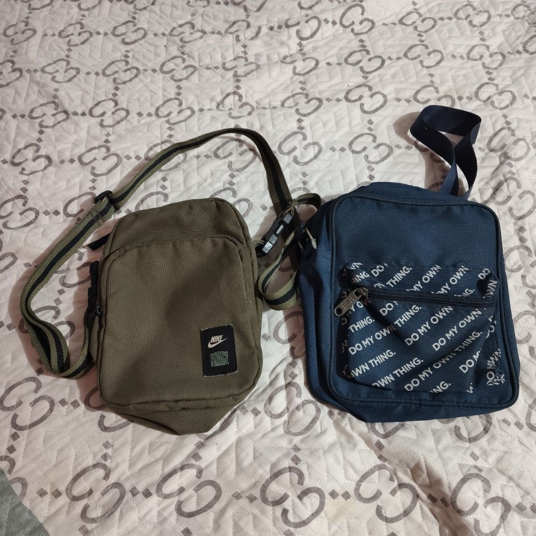 Nike Heritage Crossbody Bag (Category: Sling Bags) located in Paranaque City. Submitted by tylersmortalenemy (Listing ID 1471080767, Image 1). Description: Both authentic and bought locally - Nike Heritage Crossbody Bag - No issues, just needs cleaning - Bench Sling Bag (free with purchase) - No issues, just needs cleaning - Take both for 999 + sf slight nego dm offers - Las Piñas area.