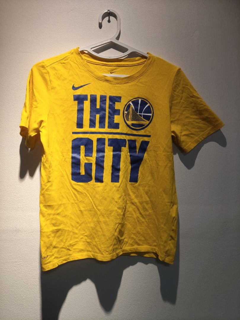 Nike Shirt for Boys Medium (Category: Babies & Kids Fashion) located in Pasig City. Submitted by furmom06 (Listing ID 1470954330, Image 1). Description: Fits 7 to 9 y.o. boys Bright yellow almost new No lints, 10/10 color rate.