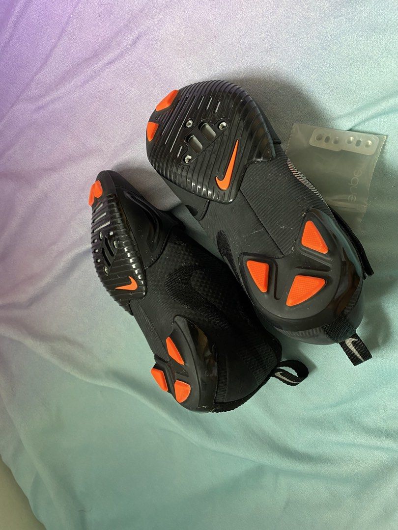 Nike SuperRep Cycle Indoor Cycling Shoes (Category: Other Sports Equipment and Supplies) located in Manila. Submitted by orns.ads (Listing ID 1470981585, Image 3). Description: Nike SuperRep Cycle Indoor Cycling Shoes Price: ₱2,500 (Negotiable) * Brand: Nike * Model: SuperRep Cycle * Color: Black / Red-Orange * Size: US 10 / EU 42 * Condition: Excellent * Inclusions: Shoes and included accessories Designed for indoor cycling and stationary bike w
