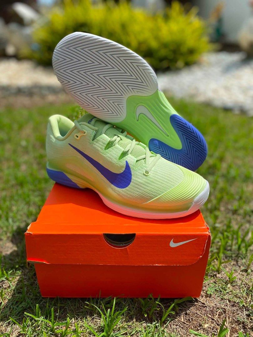 Nike Vapor 12 Volt Tolt (Category: Sneakers) located in Baliuag. Submitted by flsvzn (Listing ID 1470972598, Image 1). Description: ‼️ ONHAND & READY TO SHIP 📌 Nike Vapor 12 - Volt Tilt SIZE: 11.5 us womens / 10 us mens 📦Shipping via LBC , JRS & LALAMOVE 📩 DM for inquiries..