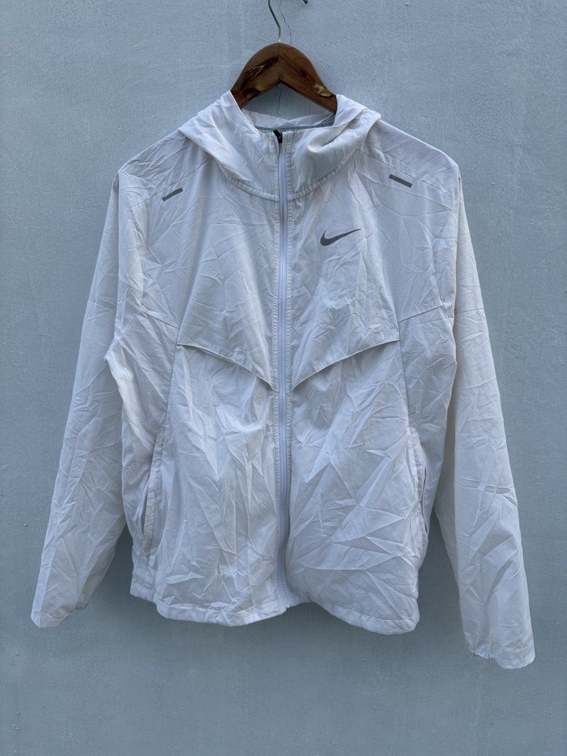 Nike Windrunner Packable Jacket (Category: Activewear) located in General Santos City (Dadiangas). Submitted by a.rt.eyes (Listing ID 1471015342, Image 1). Description: Nike Windrunner Packable Jacket Size medium on tag Dimension width 21 length 26 Excellent condition Color rate 9/10 Original Issue: need deep wash, washable stain Located in General Santos City, Mindanao. Shipping fee applies for buyers outside my location. Payment first only no C