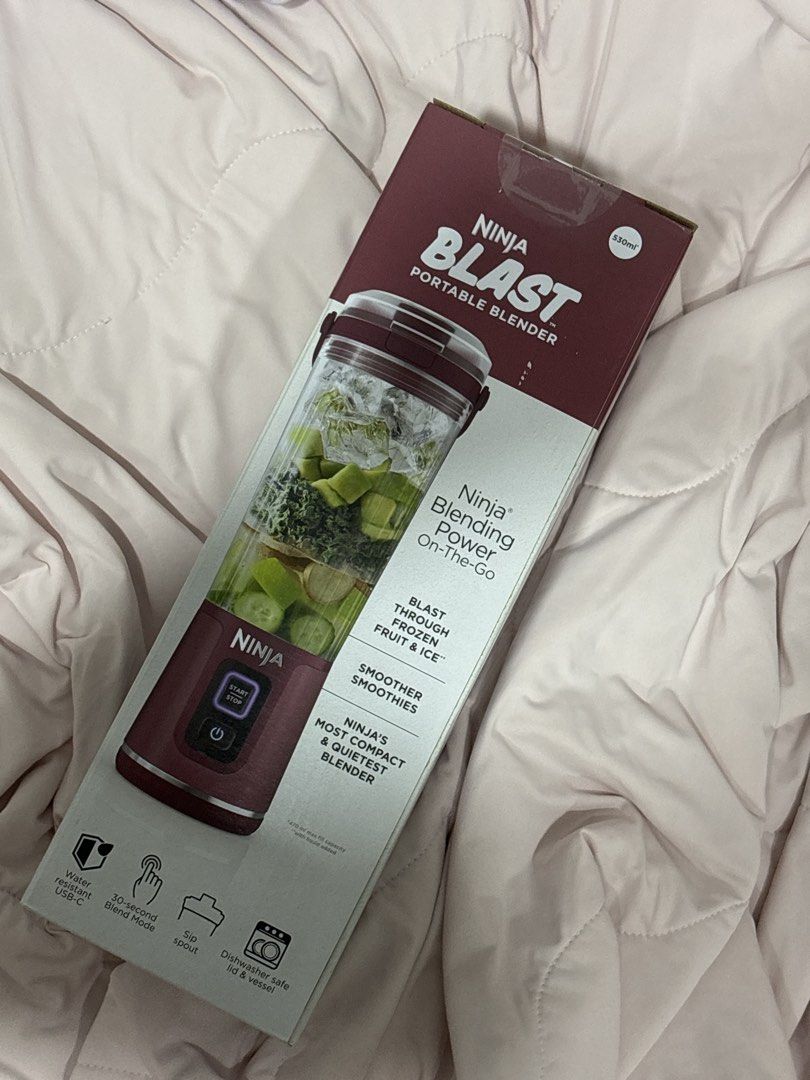 Ninja Blast Portable Blender 530ml, TV & Home Appliances, Kitchen ...