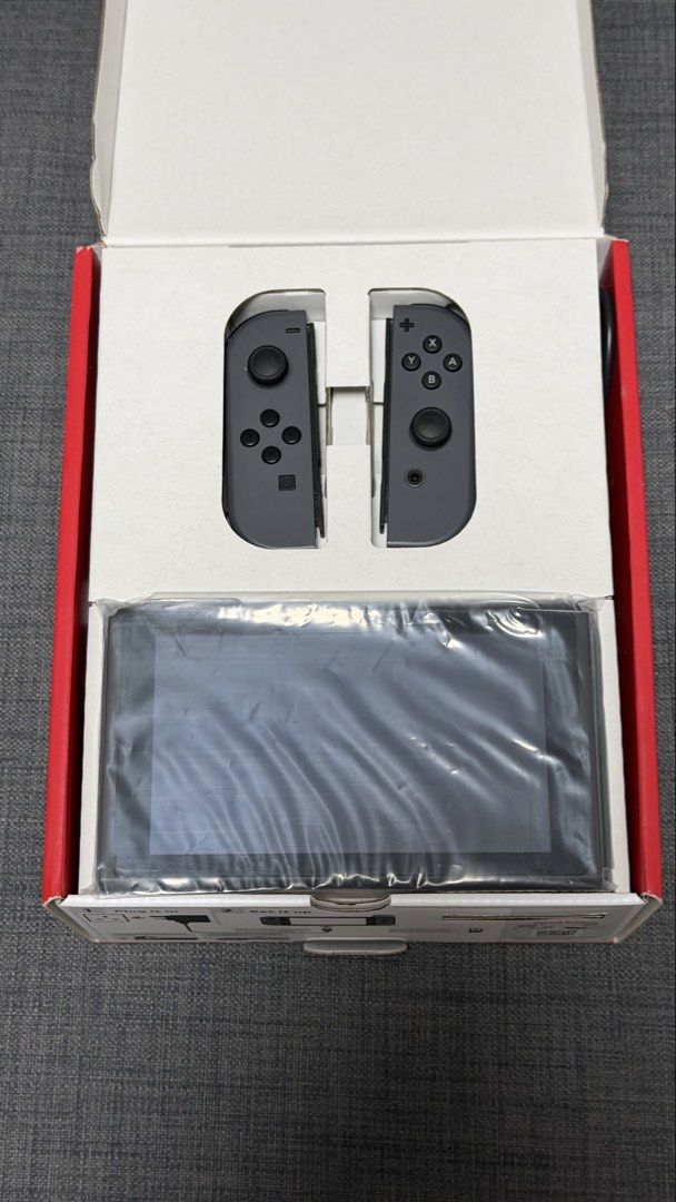 Nintendo Switch 1 with MySims Cozy Bundle Game (Category: Nintendo) located in San Fernando. Submitted by galecatalan (Listing ID 1471056862, Image 2). Description: - Nintendo Switch Console (Gray) with original box - Includes original dock, power adapter, and all accessories - Comes with MySims Cozy Bundle physical game - Complete set, packed securely in the box.