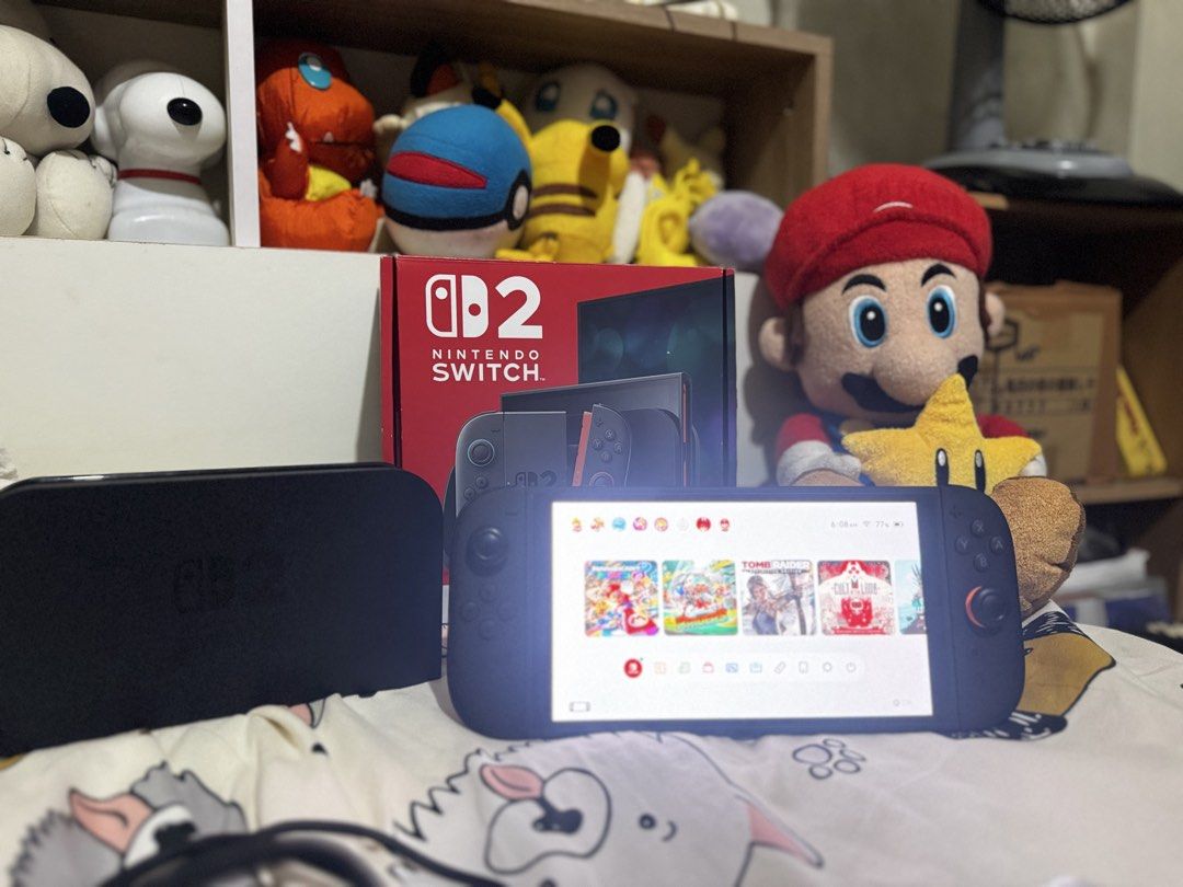 Nintendo Switch 2 Complete Original with Box (Category: Nintendo) located in Caloocan City. Submitted by dyubella (Listing ID 1470944883, Image 1). Description: 🎮 FOR SALE: NINTENDO SWITCH 2 Selling my Nintendo Switch 2! ✅ Nintendo Switch 2 console ✅ Complete original accessories and box (with matched serial numbers) ✅ With installed games (secondary access) ✅ Actual photos posted ✅ Can send additional photos/videos upon request 💰 Price: ₱26999