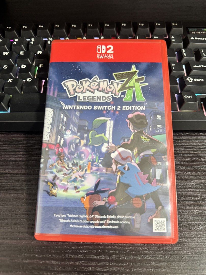Nintendo Switch Game (Category: Nintendo) located in Navotas City. Submitted by emembravocastillo (Listing ID 1470985781, Image 1). Description: FOR SALE ONLY PO NO TO TRADE (NINTENDO SWITCH 2 GAME POKEMON LEGENDS Z-A) Mint condition and no issue po all working po yan wala po gasgas and dent. 2K fixed po. (PWEDE MEET UP OR PICK UP SA MALALAPIT).