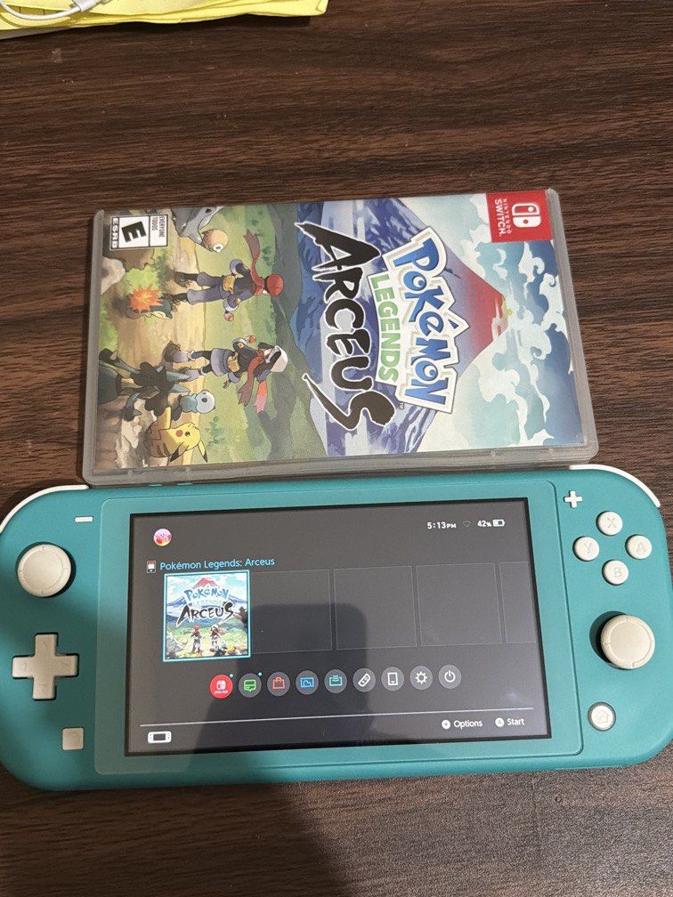 nintendo switch lite (Category: Nintendo) located in Manila. Submitted by 4ssera (Listing ID 1471073121, Image 3). Description: nintendo switch lite (turquoise) - not jb - 32gb internal memory - lady-owned - 2025 model - no stick drifts - no issues with dpad, abxy buttons, shoulder buttons - no yellowing with joysticks - price (firm) inclusions: - pokemon arceus (7500 if included) - transparent case - pokeball joystick covers - complete box + cha