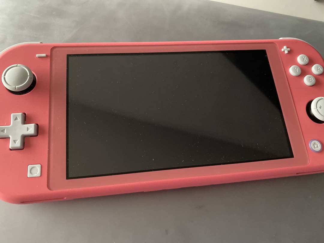 Nintendo Switch Lite Coral Pink Handheld Console, Video Gaming, Video ...