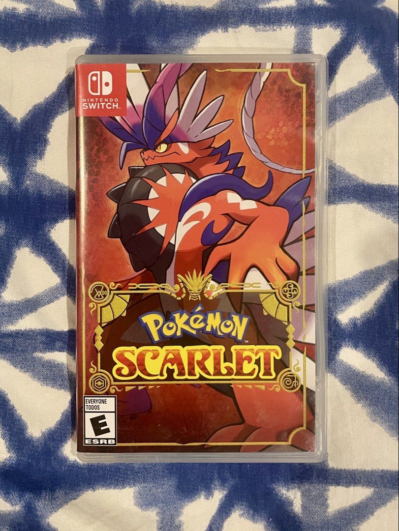 Nintendo Switch Pokemon Scarlet (Category: Nintendo) located in Marikina City. Submitted by menggufinds (Listing ID 1470942078, Image 1). Description: For Sale: Pokemon Scarlet Nintendo Switch physical game cartridge Rfs: finished the game. ✅.
