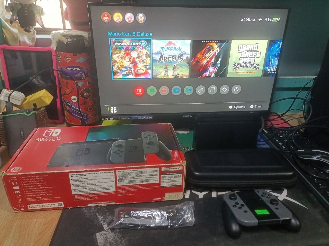 Nintendo Switch V2 Jailbreak Sell or swap rush (Category: Nintendo) located in Caloocan City. Submitted by wisehorse.a091c4 (Listing ID 1471070623, Image 1). Description: 8500 Only Cavite Area Trece Nintendo Switch V2 with Box Complete accessories Jailbreak 256GB Samsung Sd Card with Games Minimal scratches Sell or swap sa Ps4/Laptop/Pc offer lang po..