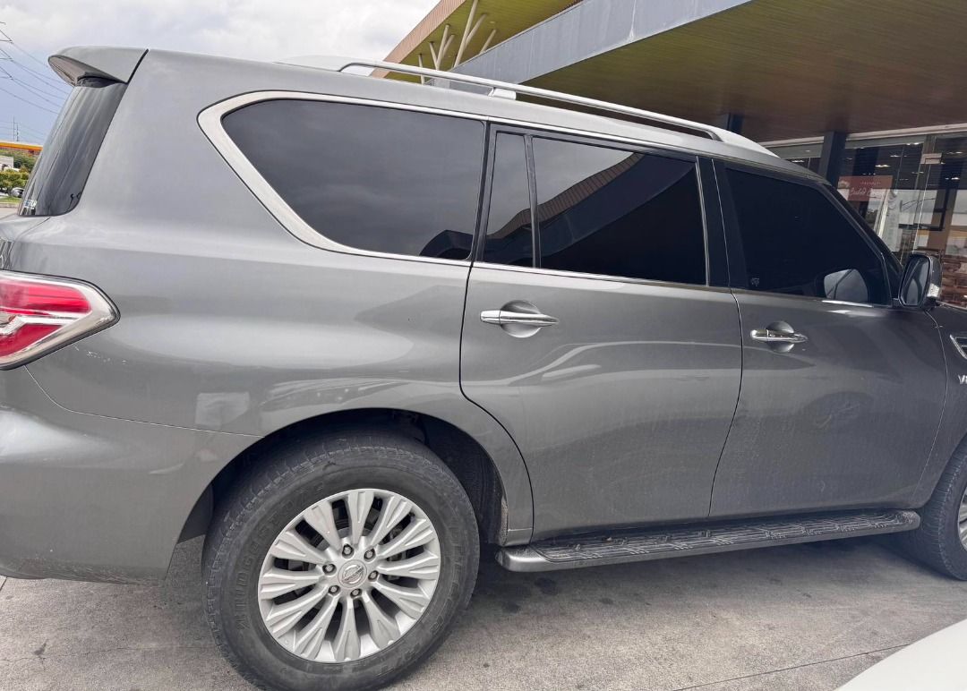 Nissan Patrol (Category: Used Cars) located in Makati City. Submitted by byoph (Listing ID 1471088885, Image 2). Description: PATROL (2M negotiable) . 2019 Nissan LE Patrol 4x4 AT . 26k-plus km . New Michelin Tires . New undercoating . Well-maintained . Weekend car . Monday coding (#2).