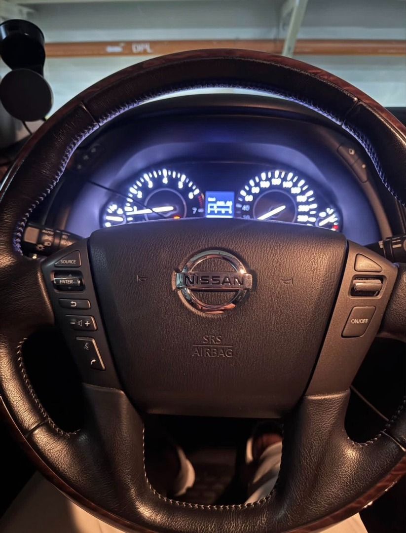 Nissan Patrol (Category: Used Cars) located in Makati City. Submitted by byoph (Listing ID 1471088885, Image 1). Description: PATROL (2M negotiable) . 2019 Nissan LE Patrol 4x4 AT . 26k-plus km . New Michelin Tires . New undercoating . Well-maintained . Weekend car . Monday coding (#2).