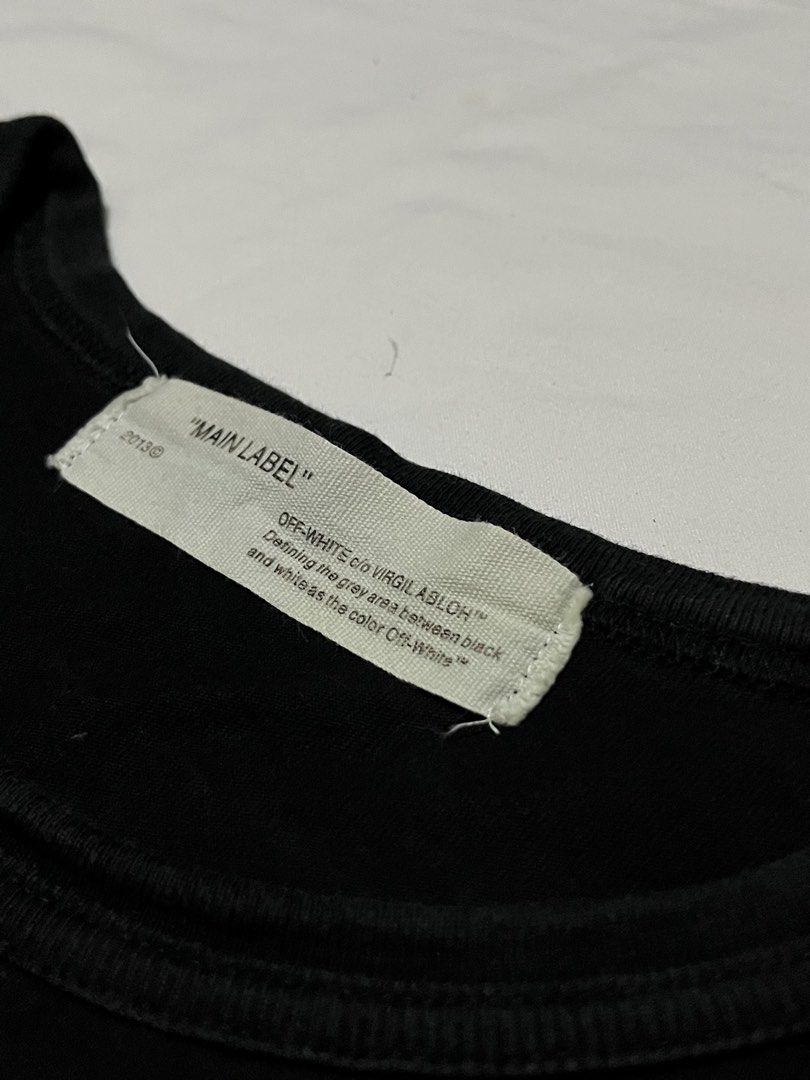 Off White (Category: Tshirts & Polo Shirts ) located in Manila. Submitted by oaxph (Listing ID 1471069263, Image 3). Description: comment “mine” to claim we’ll send you a DM with payment and shipping details .