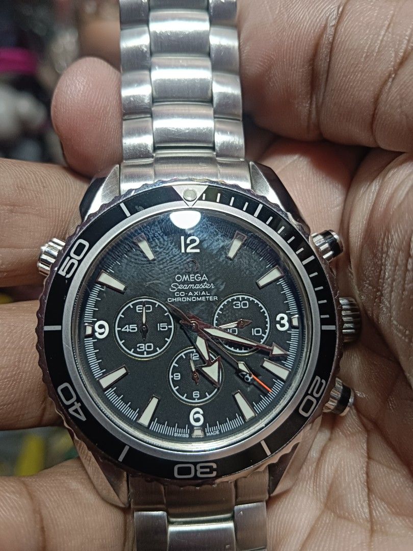 Omega seamaster Co Axial chronometer (Category: Luxury Watches) located in Pasig City. Submitted by rednaxela_rich (Listing ID 1471024865, Image 2). Description: omega seamster co axial chronometer (not automatic) see pictures for details..