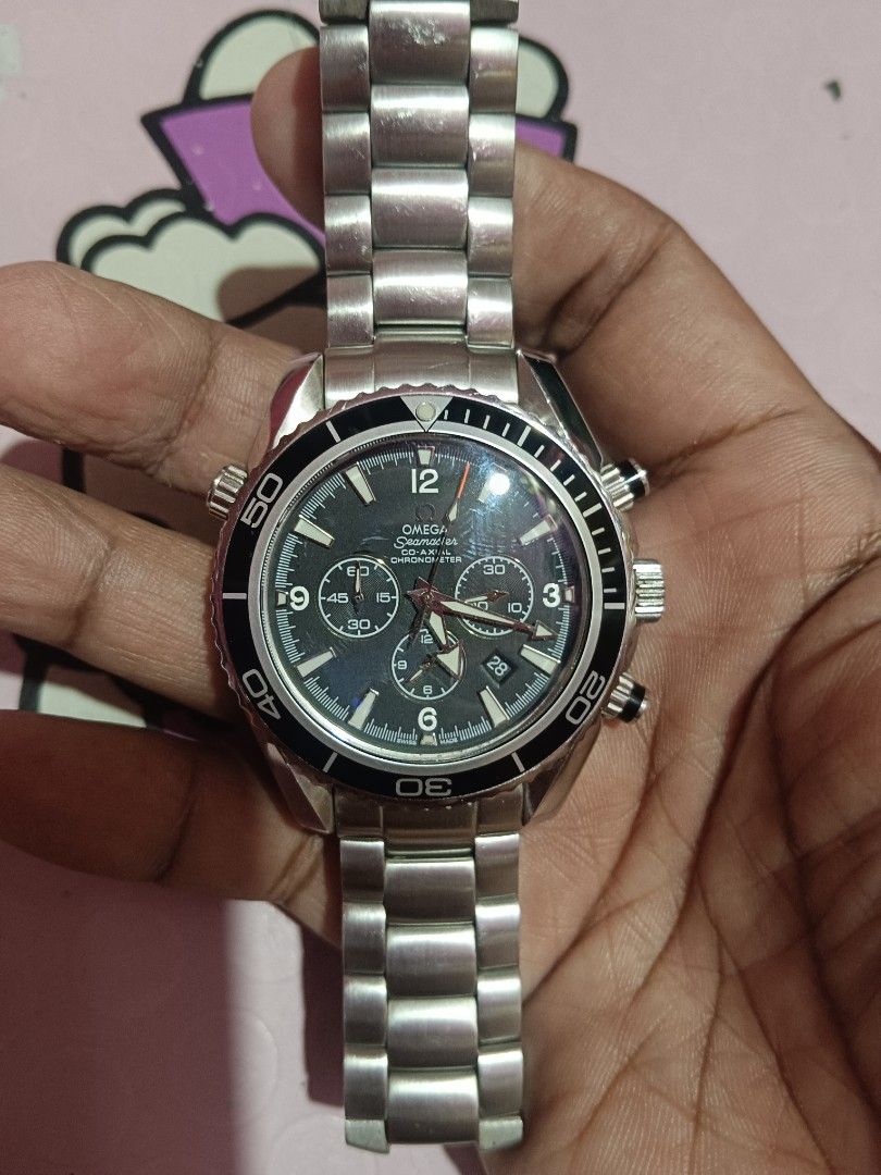 Omega seamaster Co Axial chronometer (Category: Luxury Watches) located in Pasig City. Submitted by rednaxela_rich (Listing ID 1471024865, Image 1). Description: omega seamster co axial chronometer (not automatic) see pictures for details..
