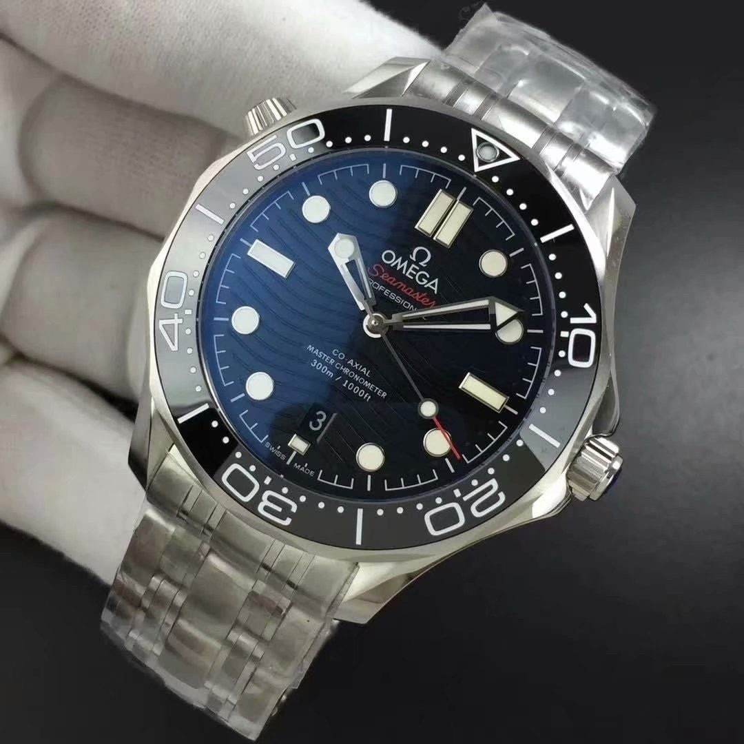 OMEGA Seamaster Professional Diver 300M Watch (Category: Luxury Watches) located in Malabon City. Submitted by cosmicdolphin.869a93 (Listing ID 1471010974, Image 3). Description: - Model: OMEGA Seamaster Professional Diver 300M - Dial: Iconic blue wave dial with date window at 6 o'clock - Bezel: Scratch-resistant black ceramic bezel - Movement: Automatic co-axial master chronometer movement - Condition: Brand new, stainless steel bracelet wrapped