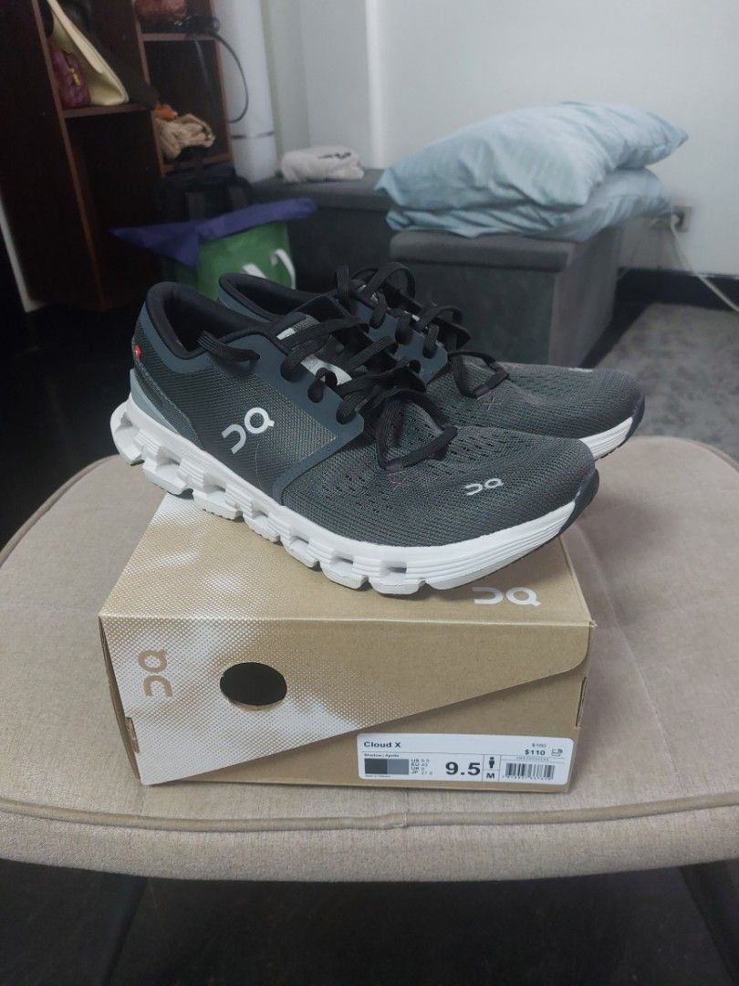 ON Cloud X4 Shadow Apollo (Category: Sneakers) located in Quezon City. Submitted by cisnarf (Listing ID 1470959228, Image 2). Description: -Complete. -New York, USA release. .