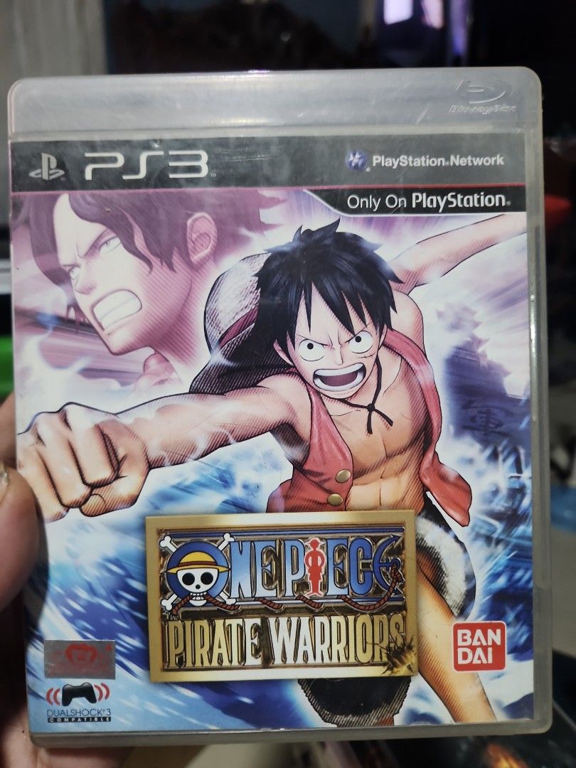One Piece Pirate Warriors PS3 Game (Category: PlayStation) located in Quezon City. Submitted by gwift (Listing ID 1471100148, Image 1). Description: - Title: One Piece Pirate Warriors - Platform: PlayStation 3 (PS3) - Includes: Original case, game disc, and manual - Condition: Clean disc that plays perfectly, case has minor shelf wear - Status: 100% working and ready to play rare/uncommon games price based on gameye app or ebay sold listings. x55