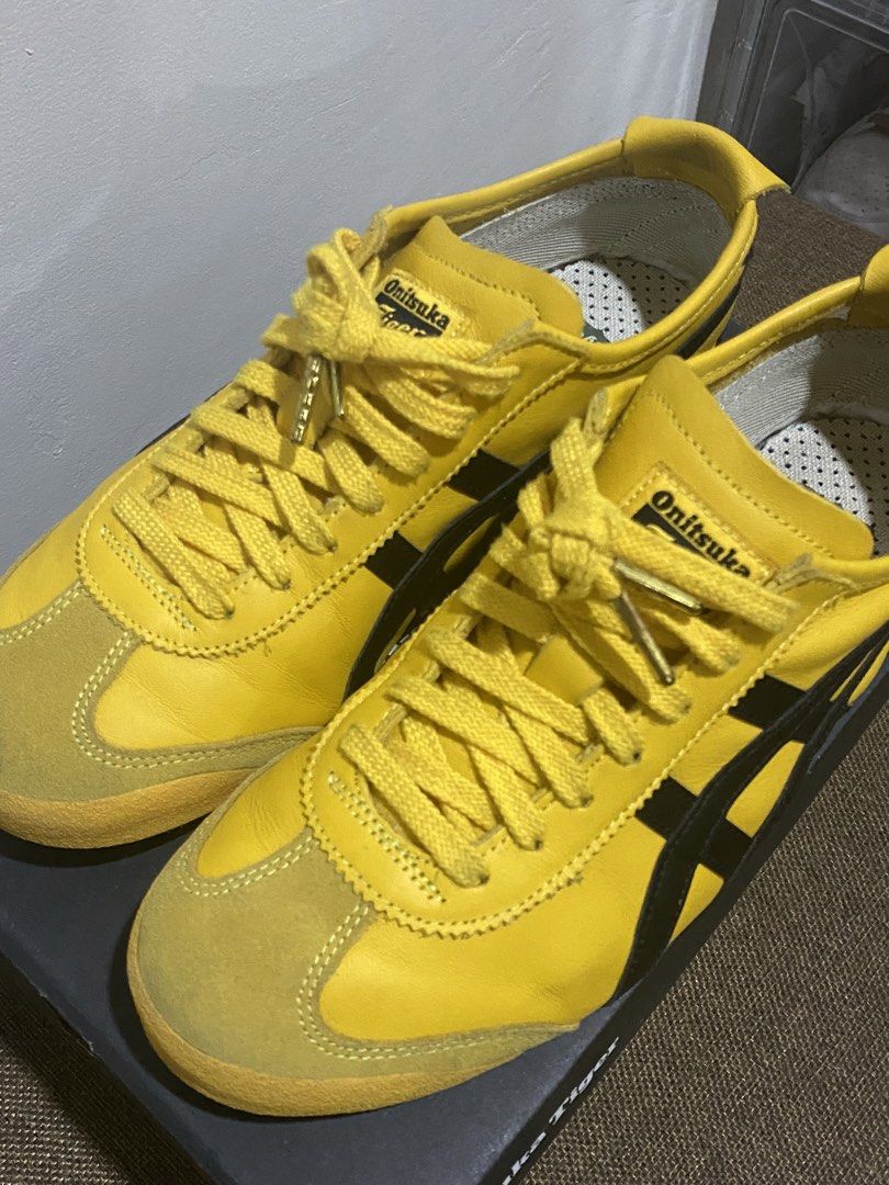 Onitsuka Tiger Mexico 66 Kill Bill | Yellow Black (Category: Casual Shoes) located in Marikina City. Submitted by Nnomis (Listing ID 1471070333, Image 2). Description: Onitsuka Tiger Mexico 66 Kill Bill / Yellow Black - original / authentic - size US 8.5 / EUR 42 / 26.5 cm - very good condition (lightly used) - with OG box - with gold aglets - PHP 3995 Feel free to message me for any inquiries. Thank you!.
