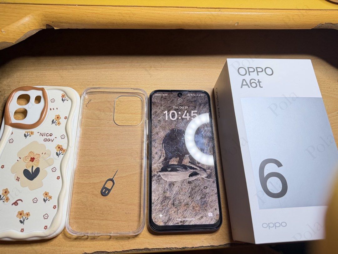Oppo A6T (Category: OPPO) located in Antipolo. Submitted by polathegreat. (Listing ID 1471078553, Image 1). Description: ✅ SELLER ID #607 💛Price: 4300 FIXED💛 Unit: OPPO A6T 12gb/128gb Inclusions: - charging cable ONLY(no brick) - screen cover since bought, did not put tempered - 2 generic case RFS: extra phone Date of purchase: July 2026 Country of purchase: Ph Condition: NO FLAWS Item location: Antipolo Payment method: Seabank/ Maribank, Gcash