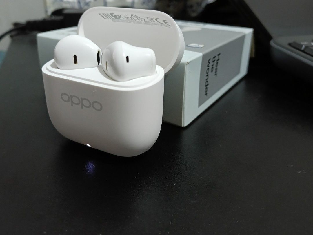 OPPO Enco Buds3 (Category: Earphones) located in Santa Maria. Submitted by styles_p1 (Listing ID 1471054005, Image 1). Description: Oppo Enco Buds3 99% condition, slightly used complete wireless headset, charging case, box & manual rfs: cash, excess buds dop: sep 2026 loc is santa maria, bulacan (i'm ok with meet-ups for nearby areas only, and depends on my availability) .
