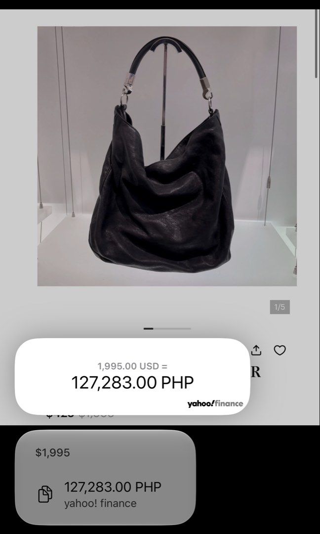 Orig YSL Roady hobo bag (Category: Shoulder Bags) located in Cagayan de Oro. Submitted by negosyantesibengineer (Listing ID 1470977065, Image 2). Description: .