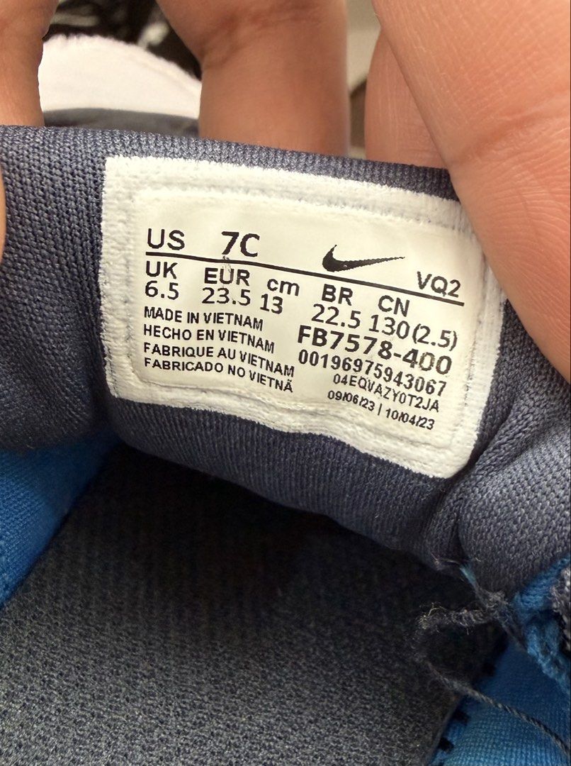 Original Nike Star Runner toddler sneakers (Category: Babies & Kids Fashion) located in Caloocan City. Submitted by jjvill (Listing ID 1470950697, Image 3). Description: Brand: Nike toddler sneakers Size: US 7C, UK 6.5, EUR 23.5 Easy pull tabs at the heel Original, bought at Nike store Used twice only, still in good condition.
