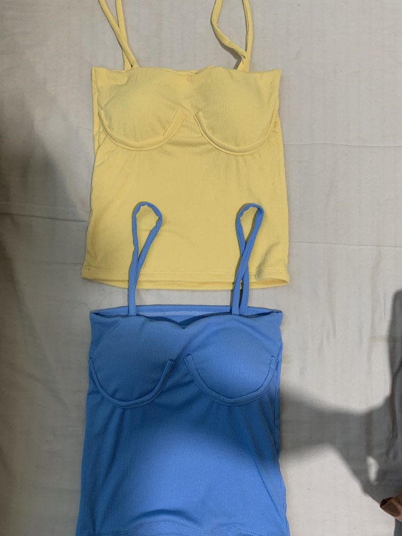 Padded Tank Top (Category: Sleeveless) located in Caloocan City. Submitted by estrellamanila (Listing ID 1470994143, Image 2). Description: 100 each - no brand.