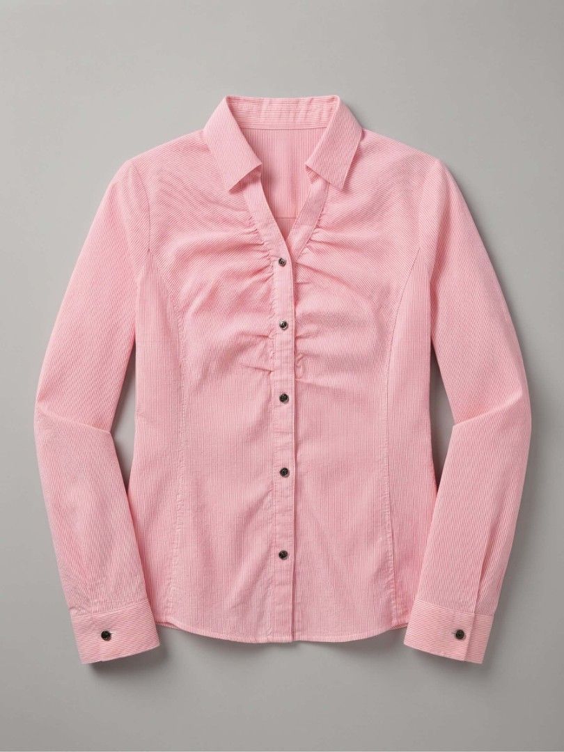 Pink Striped Longsleeve (Category: Longsleeves) located in Silang. Submitted by maria_erica61 (Listing ID 1471112352, Image 1). Description: 🩷 Sweet & Stylish Shirting! ✨ Elevate your everyday look with this classic pink and white striped long-sleeve collared button-up shirt—an absolute closet staple for that effortless preppy, clean-girl, or sweet everyday vibe! Mode of delivery: Open to suggestions. 💌 Bargain is also available / Open to offer