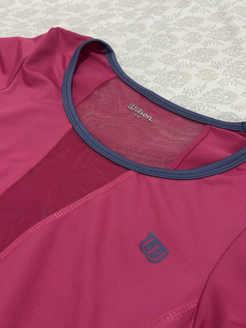 Pink Wilson Tennis Top (Category: Activewear) located in Manila. Submitted by _pilosofia (Listing ID 1470937161, Image 2). Description: .