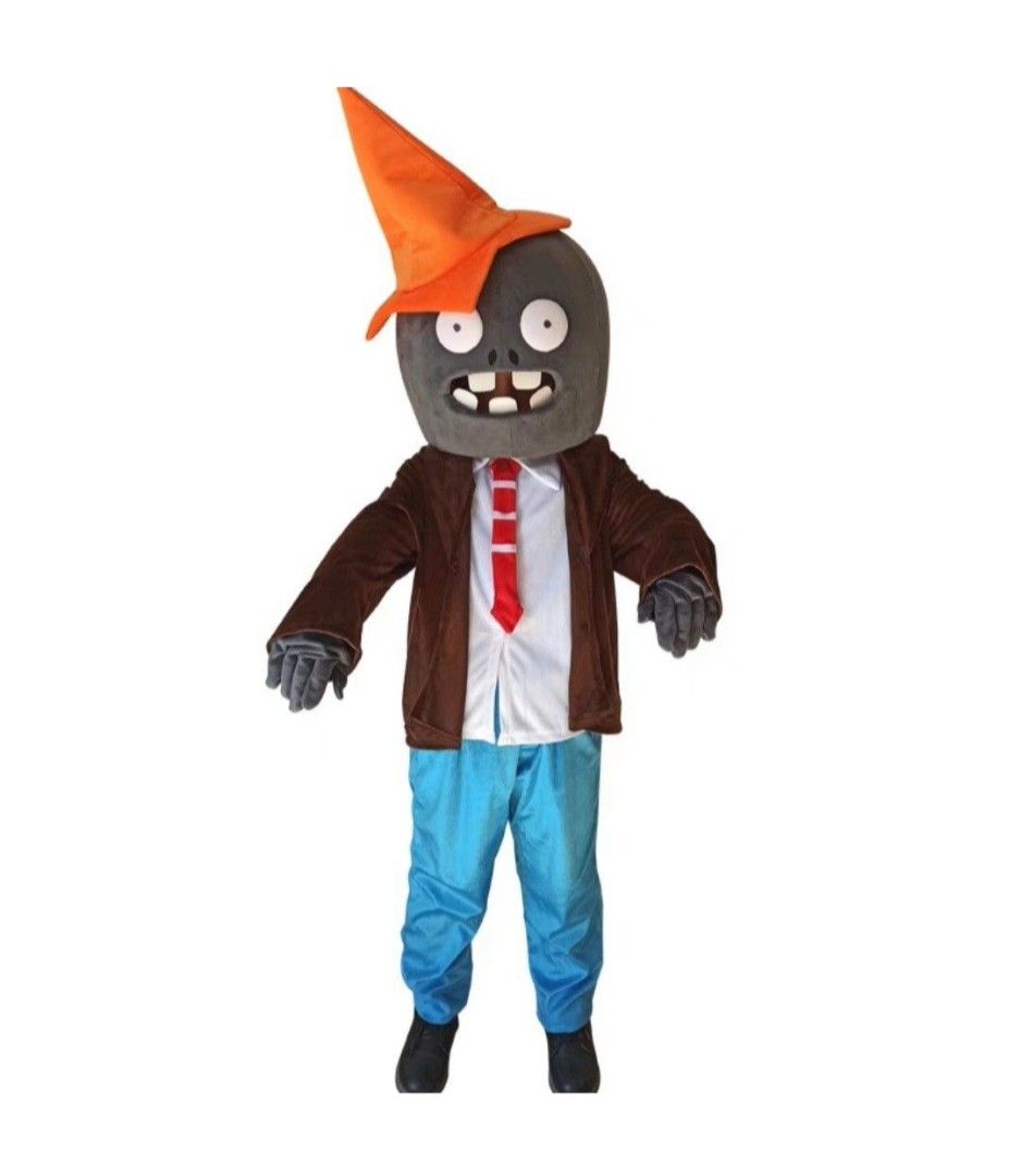 Plants vs Zombies Conehead Zombie Mascot Costume, Toys & Collectibles ...