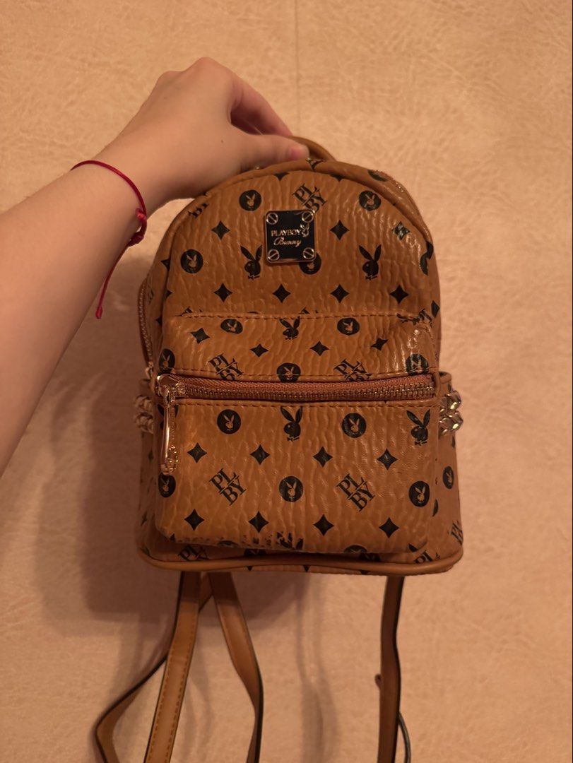 Playboy backpack (Category: Backpacks) located in Pasig City. Submitted by decluttering_slay (Listing ID 1471073705, Image 1). Description: brand new never worn bought in the US.