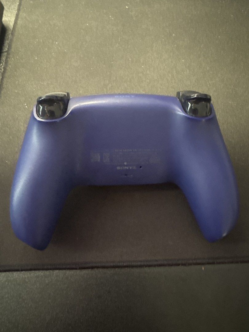 PlayStation 5 DualSense Wireless Controller Starlight Blue (Category: Controllers) located in Las Pinas. Submitted by banarespau71625 (Listing ID 1471004425, Image 2). Description: - Authentic PS5 DualSense wireless controller in Starlight Blue upgraded to hall effect joysticks - Standard layout with fully working buttons, triggers, and hall effect analog sticks - Condition: Clean finish with normal, minor wear around the thumbsticks. All functio