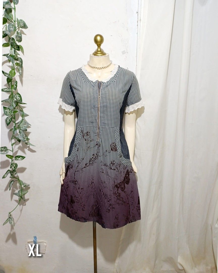 Plus size gingham retro dress (Category: Dresses) located in Pateros City. Submitted by amj_amj (Listing ID 1471075688, Image 1). Description: .