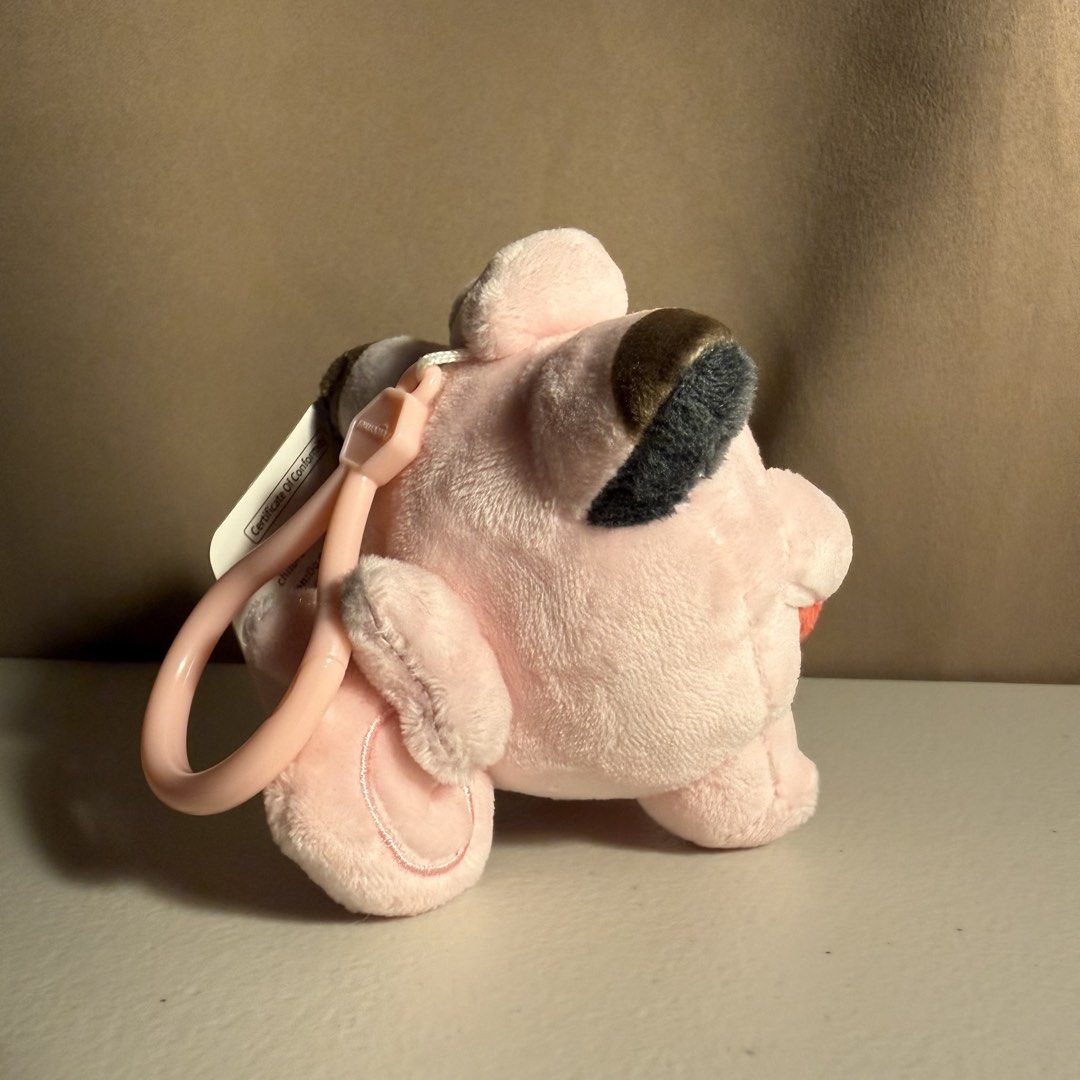 Pokémon Potdemiel Clefairy Plush Holding Heart (Authentic) (Category: Plushies & Soft Toys) located in Manila. Submitted by cheemkenn (Listing ID 1471022804, Image 2). Description: Pokémon Potdemiel Clefairy Plush Holding Heart (Authentic) Selling an authentic Pokémon x Potdemiel Clefairy plush featuring the iconic Fairy-type Pokémon holding a plush red heart! Comes with original paper hang tags and authentic fabric seam label. Super soft, adorab