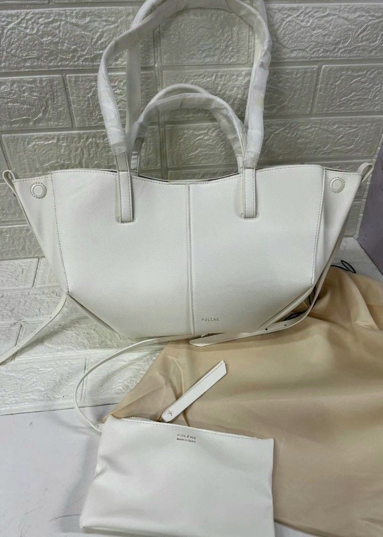 Polène Cyme Tote Bag with Pouch (Category: Tote Bags) located in Manila. Submitted by marissapel07768 (Listing ID 1471082823, Image 2). Description: CYME TOTE BAG WITH PURSE - 34cm - Suede or Velvet - Magnetic Closure - Main Compartment - With Removable Wallet - Carried by hand, or worn on the elbow or shoulder bag - With a dust bag. PM/DM For Order #everyone #everyoneactive #everyonehighlights #everyonefollowers #highlight #highlights #highlight