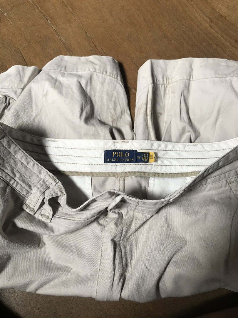 Polo by Ralph Lauren cargo short (Category: Shorts) located in Manila. Submitted by thriftnicarl.3 (Listing ID 1470962072, Image 3). Description: waist - 38 length - 23 thigh - 16.2 leg open - 13.4 price - 399 ship via jnt washable stain.