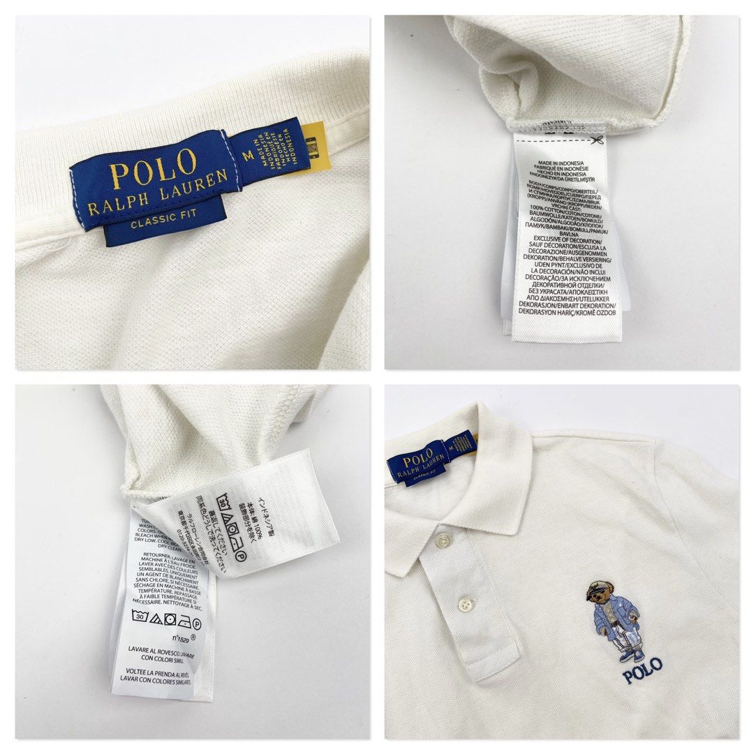 Polo Ralph Lauren (Category: Tshirts & Polo Shirts ) located in Manila. Submitted by draftdrops (Listing ID 1470945947, Image 2). Description: Gold tag ,new release,embroidered bear design and excellent condition Width :21 Length :28 Size:medium to large .