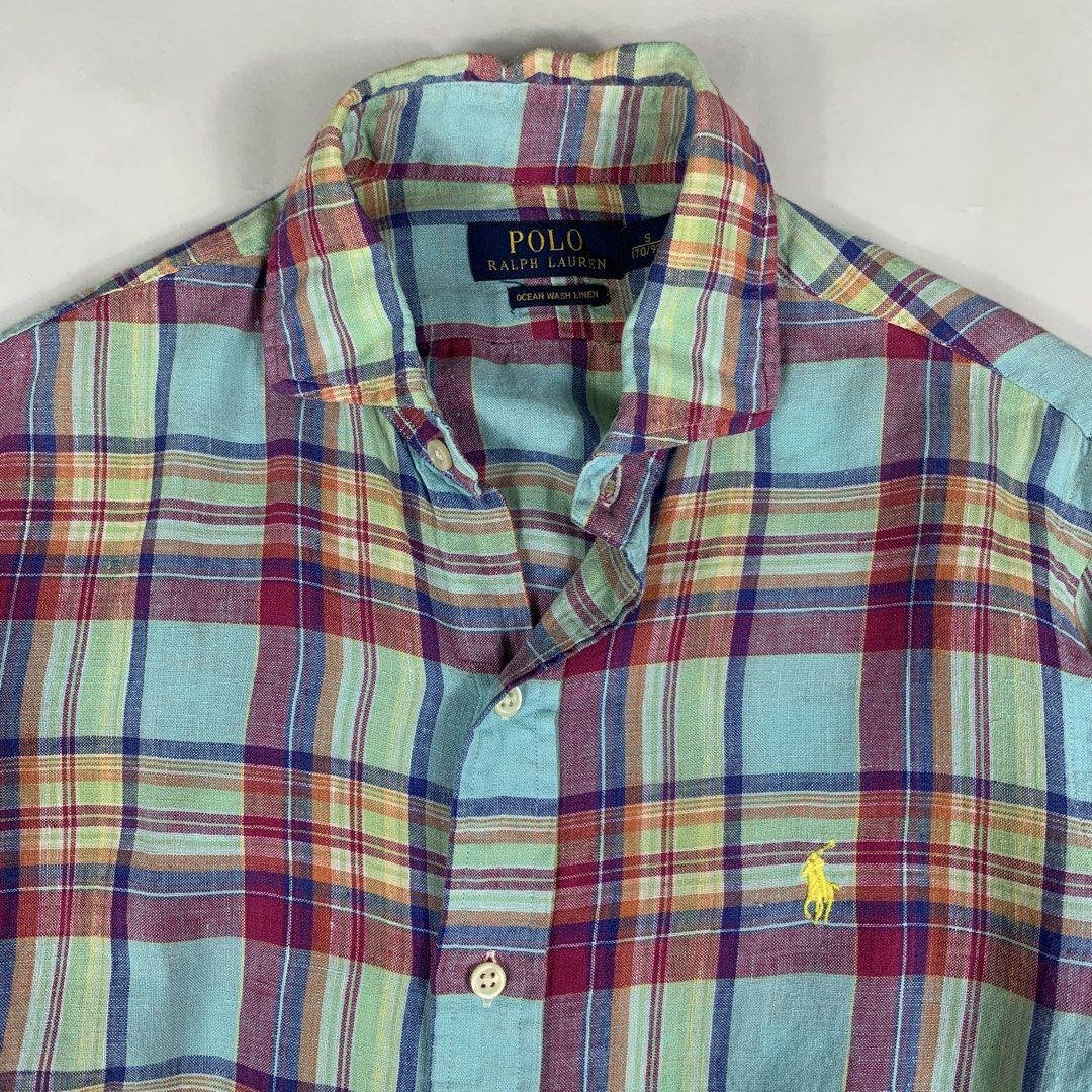 Polo Ralph Lauren Linen🌟 (Category: Tshirts & Polo Shirts ) located in Cebu City. Submitted by asinamban034246 (Listing ID 1471029488, Image 2). Description: Unisex.