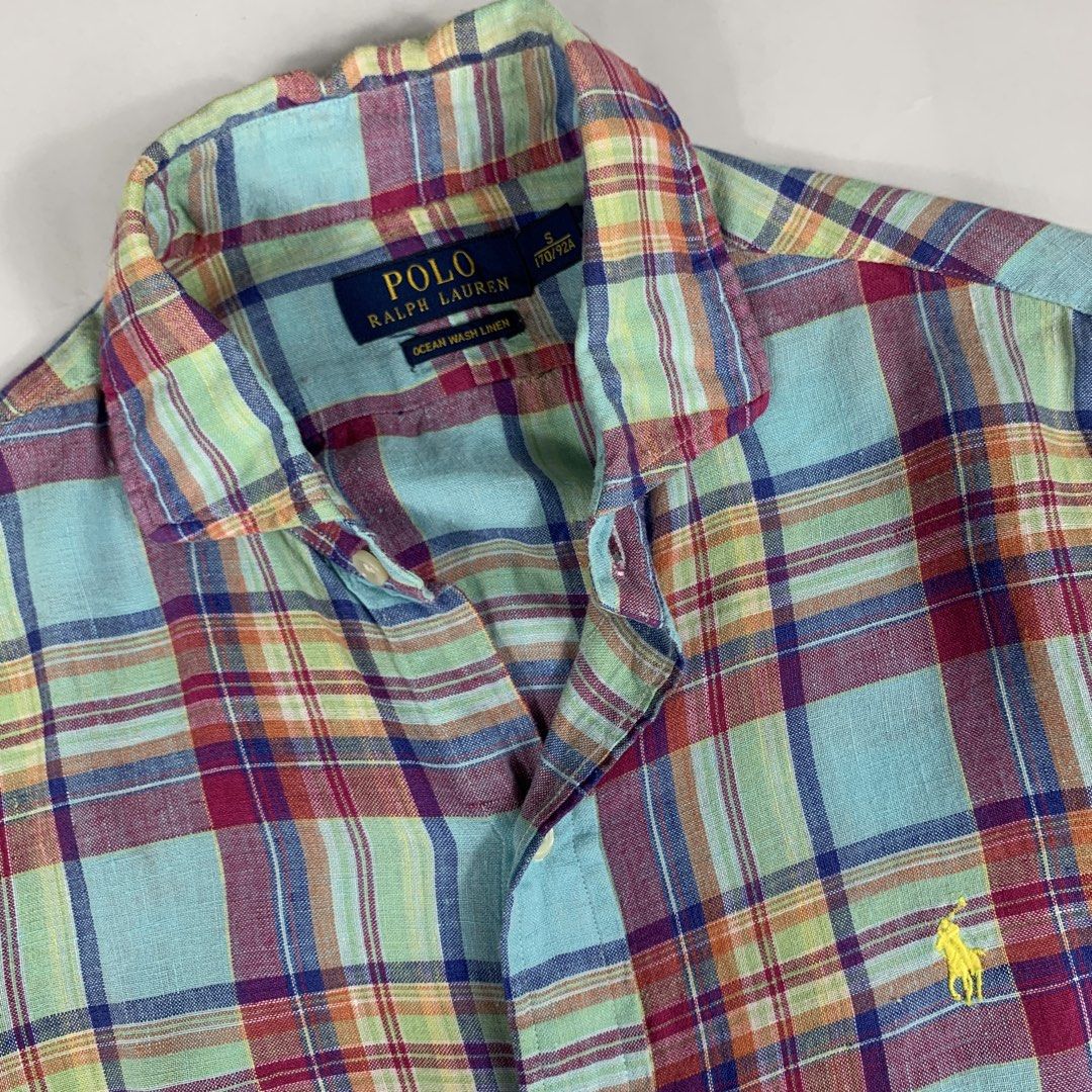 Polo Ralph Lauren Linen🌟 (Category: Tshirts & Polo Shirts ) located in Cebu City. Submitted by asinamban034246 (Listing ID 1471029488, Image 3). Description: Unisex.