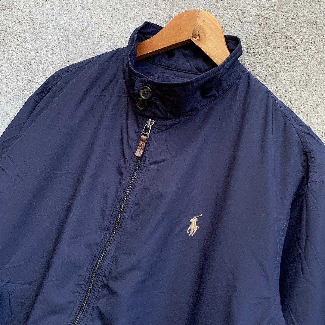 Polo Ralph Lauren Packable Harrington Jacket (Category: Coats, Jackets and Outerwear) located in Sindangan. Submitted by holy_thrift (Listing ID 1470933449, Image 2). Description: - Polo Ralph Lauren Packable Harrington Windbreaker Jacket - width / 23.5 - length / 26 - issue / sa 9 pic is hindi tumagos, sa 10 pic lang is hole, at yang ribbings nya base on online not totally fade yan pati luob ng ribbings is pareho lang ang kulay - free shipping.