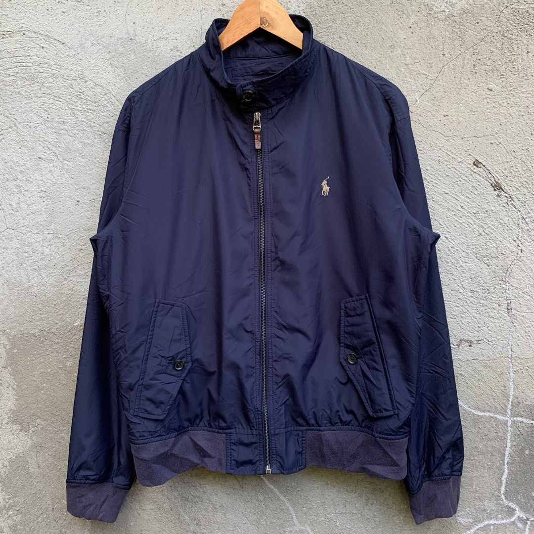 Polo Ralph Lauren Packable Harrington Jacket (Category: Coats, Jackets and Outerwear) located in Sindangan. Submitted by holy_thrift (Listing ID 1470933449, Image 1). Description: - Polo Ralph Lauren Packable Harrington Windbreaker Jacket - width / 23.5 - length / 26 - issue / sa 9 pic is hindi tumagos, sa 10 pic lang is hole, at yang ribbings nya base on online not totally fade yan pati luob ng ribbings is pareho lang ang kulay - free shipping.