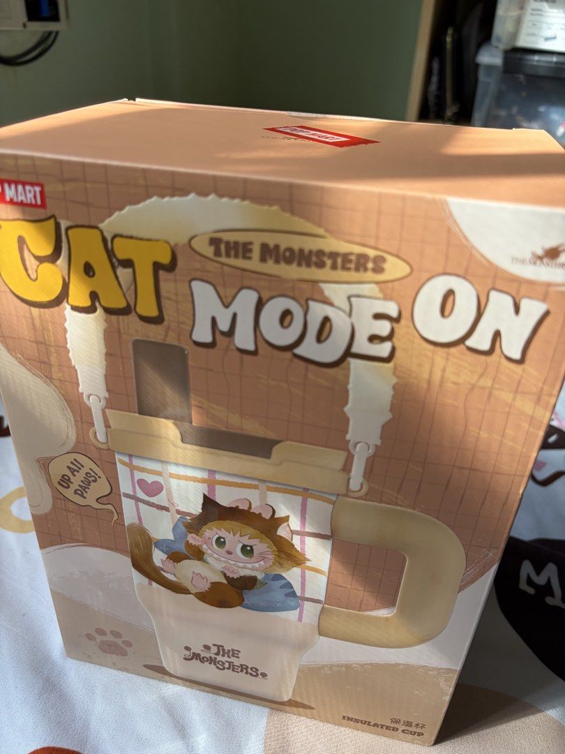 Pop Mart Labubu Cat Mode On Insulated Cup (Category: Water Bottles & Tumblers) located in Cainta. Submitted by ladybabyteentwo (Listing ID 1470989907, Image 1). Description: Pop Mart Labubu Cat Mode On Insulated Cup Brand new, opened to check Bought from Pop Mart Megamall Selling for 1600 RFS: Gift pero ngbago isip ng reregaluhan Marked up by a bit pambawi sa pamasahe pagbili Payment: BPI, Unionbank, Gcash Delivery: SSD only- grab lalamove (buyer