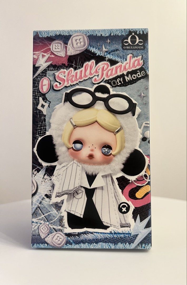Pop Mart Skullpanda - Off Mode | Stay Chill (Category: Plushies & Soft Toys) located in Rizal. Submitted by plushiegiftsandtoys (Listing ID 1471084636, Image 1). Description: Pop Mart Skullpanda - Off Mode series: Stay Chill Brand new and authentic. Opened bottom of box and sealed foil to check character. Character card included inside. .