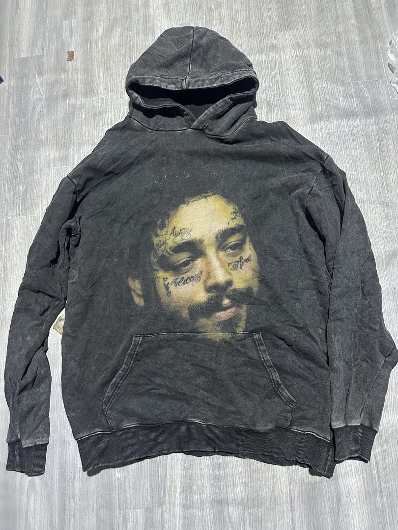 Post Malone Hoodie (Category: Hoodies) located in Ozamiz City. Submitted by quick_done_deals (Listing ID 1470934943, Image 1). Description: 🛒 ** Post Malone Hoodie** 💯 Excellent Condition 📐 Dimes: L31.5xW26 🔍 Issue: None 🎨 Color Rate: 9.5 / 10 ──────────────.