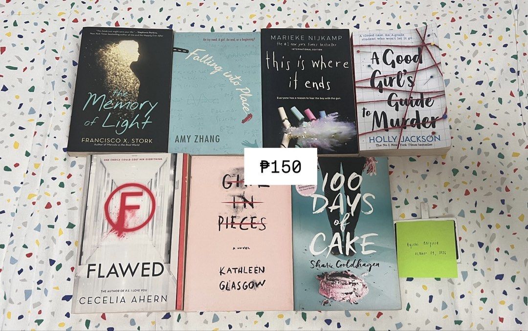 preloved books at ₱150! (Category: Storybooks) located in San Fernando. Submitted by declutteringyishi (Listing ID 1471037251, Image 1). Description: preloved books for sale! 📚 please expect signs of use, such as yellowing pages, slight highlights/annotations, or names on covers. prices have been adjusted accordingly. kindly pm me for inquiries or additional photos of each book’s condition. thank you! 💗 📌 prices are fixed, but open for nego wh