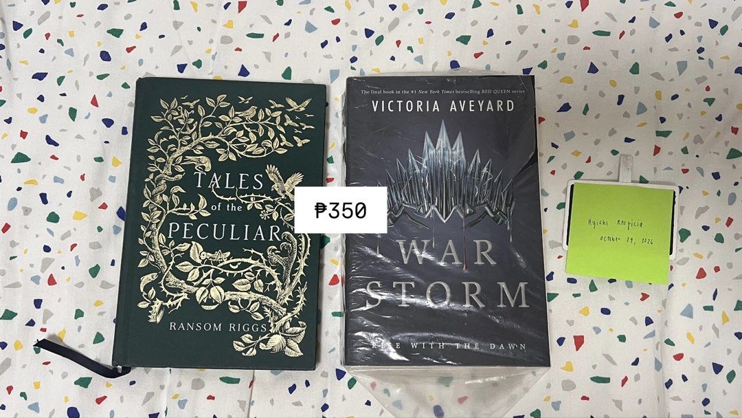 preloved books at ₱350! (Category: Storybooks) located in San Fernando. Submitted by declutteringyishi (Listing ID 1471046671, Image 1). Description: preloved books for sale! 📚 please expect signs of use, such as yellowing pages, slight highlights/annotations, or names on covers. prices have been adjusted accordingly. kindly pm me for inquiries or additional photos of each book’s condition. thank you! 💗 📌 prices are fixed, but open for nego wh