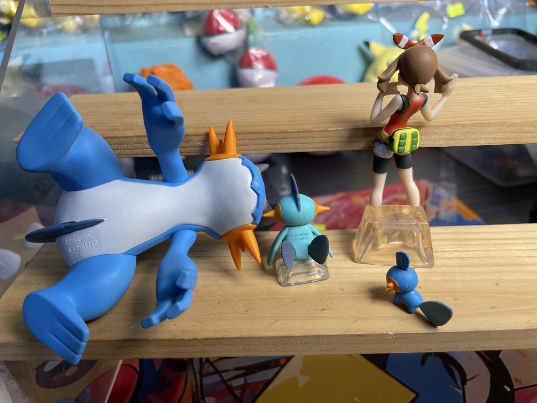 PSW Mudkip Evolution Figure Set with May Trainer (Category: Figurines & Statues) located in Valenzuela. Submitted by bjtoycollections (Listing ID 1471073831, Image 2). Description: POKEMON SCALE WORLD SET LOOSE NO BOX PERO MINTH CONDI AT AUTHENTIC MAKIKITA NAMAN SA PICS pwede sa maarte 4,000 set only NO BREAK SET .