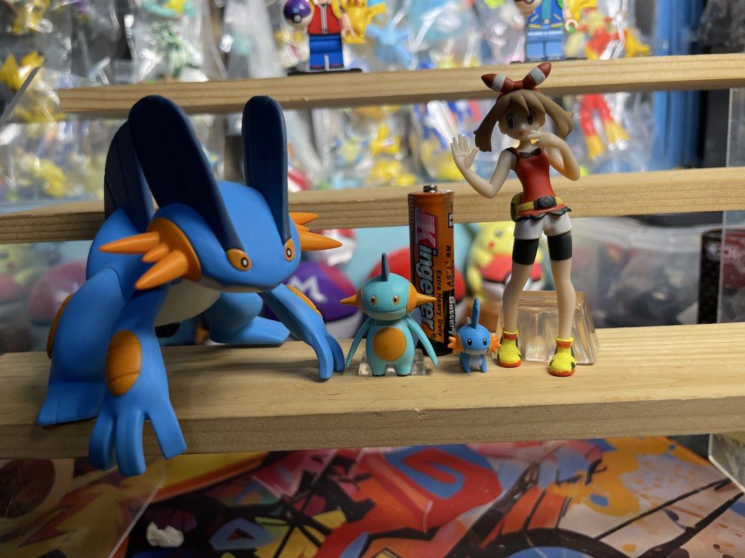 PSW Mudkip Evolution Figure Set with May Trainer (Category: Figurines & Statues) located in Valenzuela. Submitted by bjtoycollections (Listing ID 1471073831, Image 1). Description: POKEMON SCALE WORLD SET LOOSE NO BOX PERO MINTH CONDI AT AUTHENTIC MAKIKITA NAMAN SA PICS pwede sa maarte 4,000 set only NO BREAK SET .