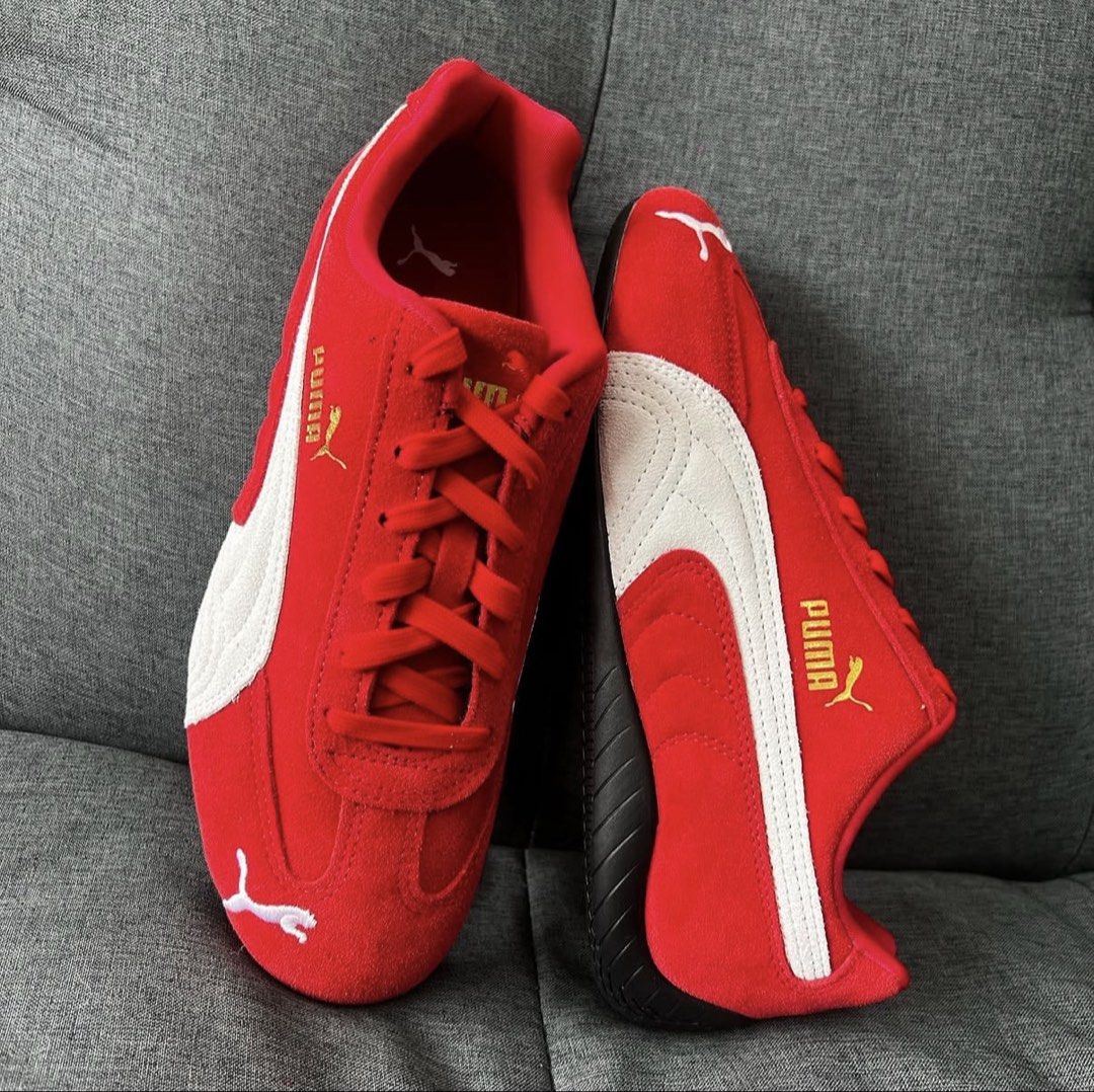 Puma Speedcat OG ‘Black White / Red White’ (Category: Sneakers) located in Quezon City. Submitted by pumpitupmnl_ (Listing ID 1470989517, Image 2). Description: Puma Speedcat OG ‘Black White / Red White’ BNDS | 100% Authentic | Complete Sizes Available: Women: 5W / 5.5W / 6W / 6.5W / 7W / 7.5W / 8W / 8.5W / 9W Men: 7M / 7.5M / 8M / 8.5M / 9M / 9.5M / 10M / 10.5M / 11M / 11.5M / 12M / 13M Price: ₱5,495 - ₱6,495 (price varies by size) More Puma mod